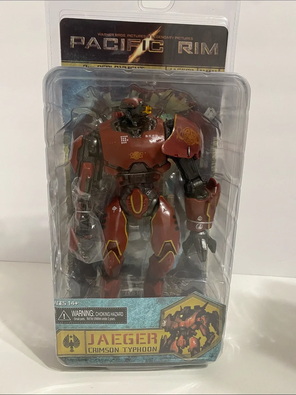 Neca Crimson Typhoon Action Figure Pacific Rim Jaeger Reel Toys Legendary WB